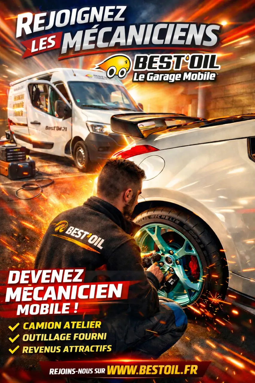 BEST’OIL RECRUTE DES MÉCANICIENS MOBILES