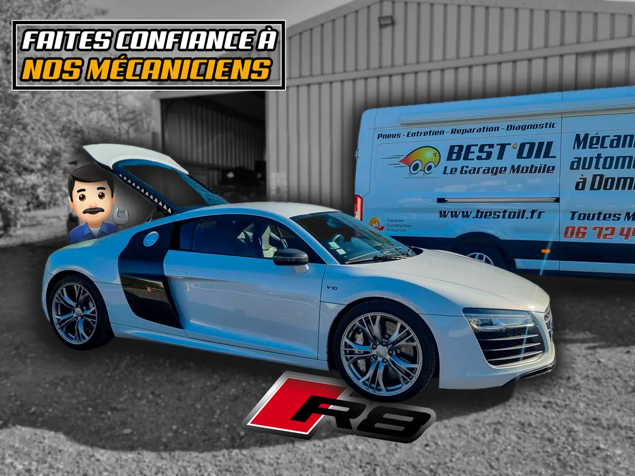 Confiez l’entretien de vos véhicules à Best’Oil !