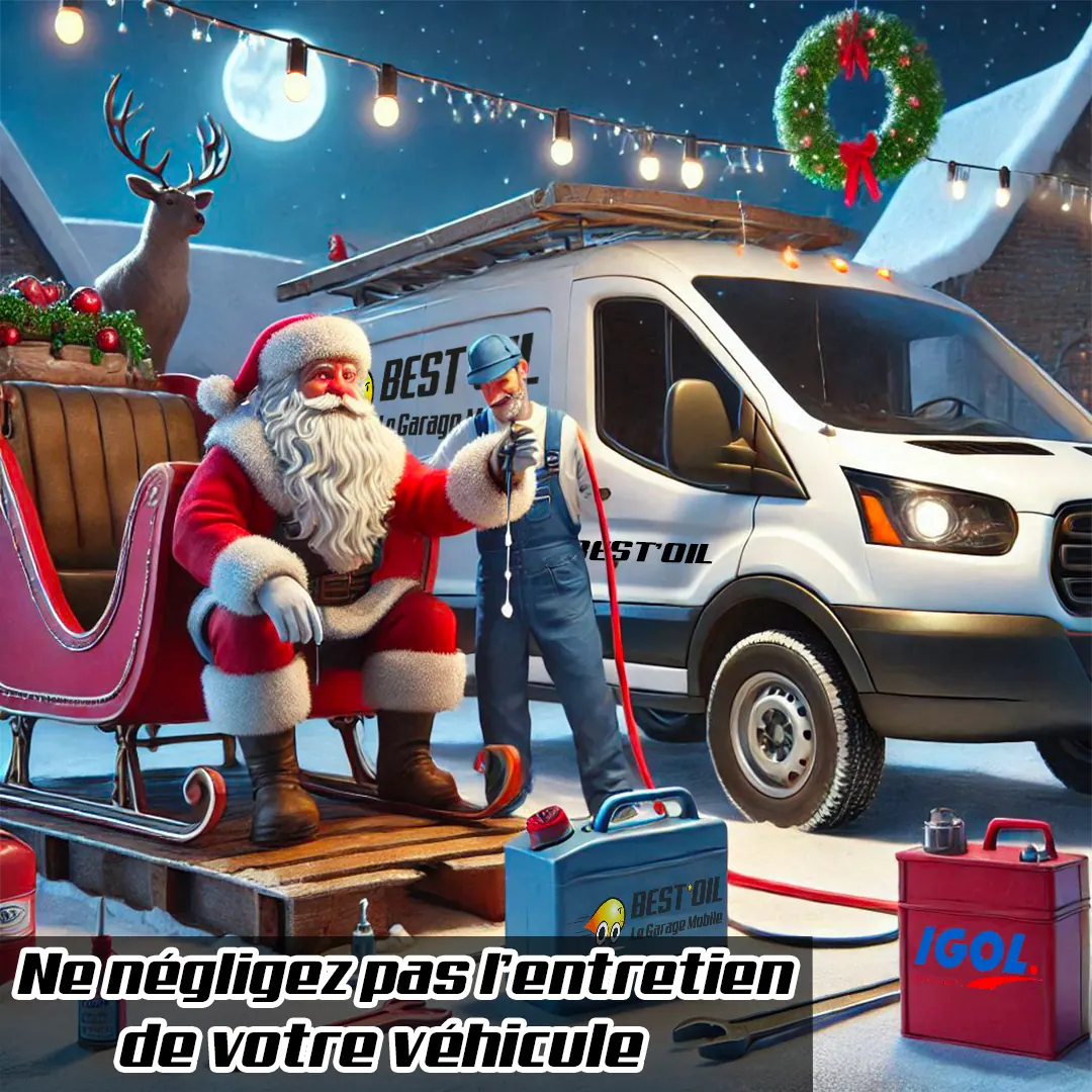 MÊME LE PÈRE-NOËL FAIT CONFIANCE À BEST’OIL !