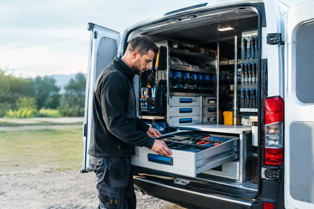 Préparer un véhicule atelier mobile efficacement