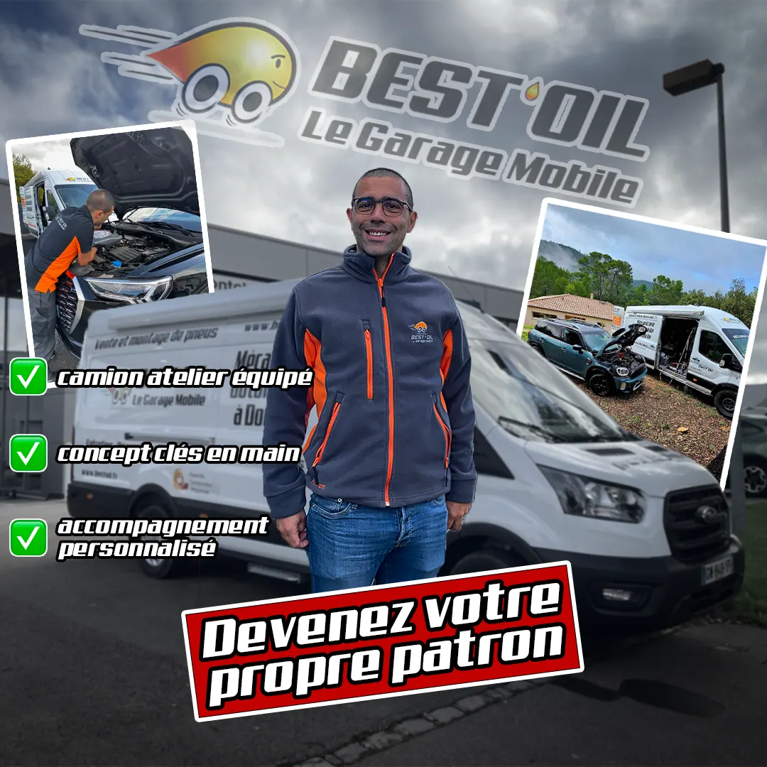 Rejoignez l’équipe Best’Oil – Nous recrutons des mécaniciens à domicile !