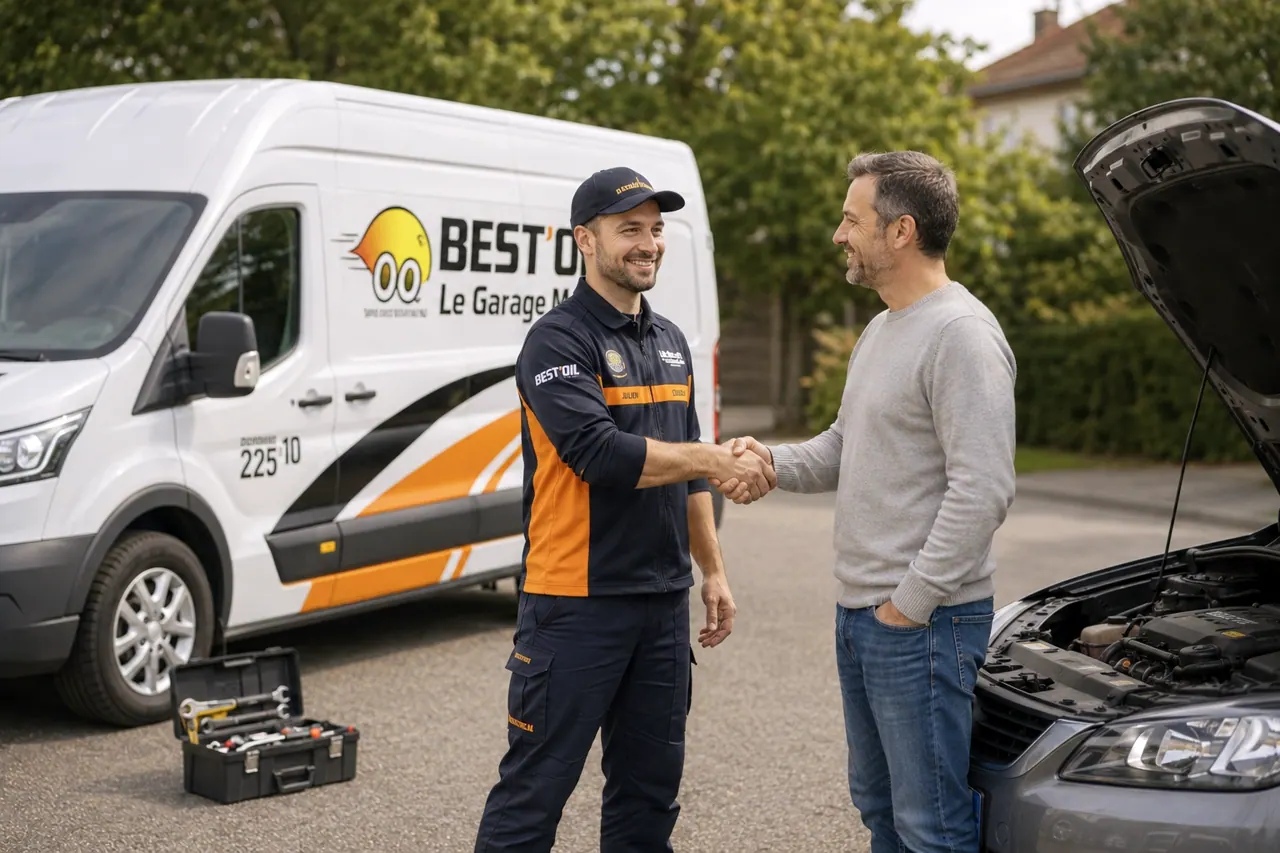 Réparation auto à domicile avec Best’Oil