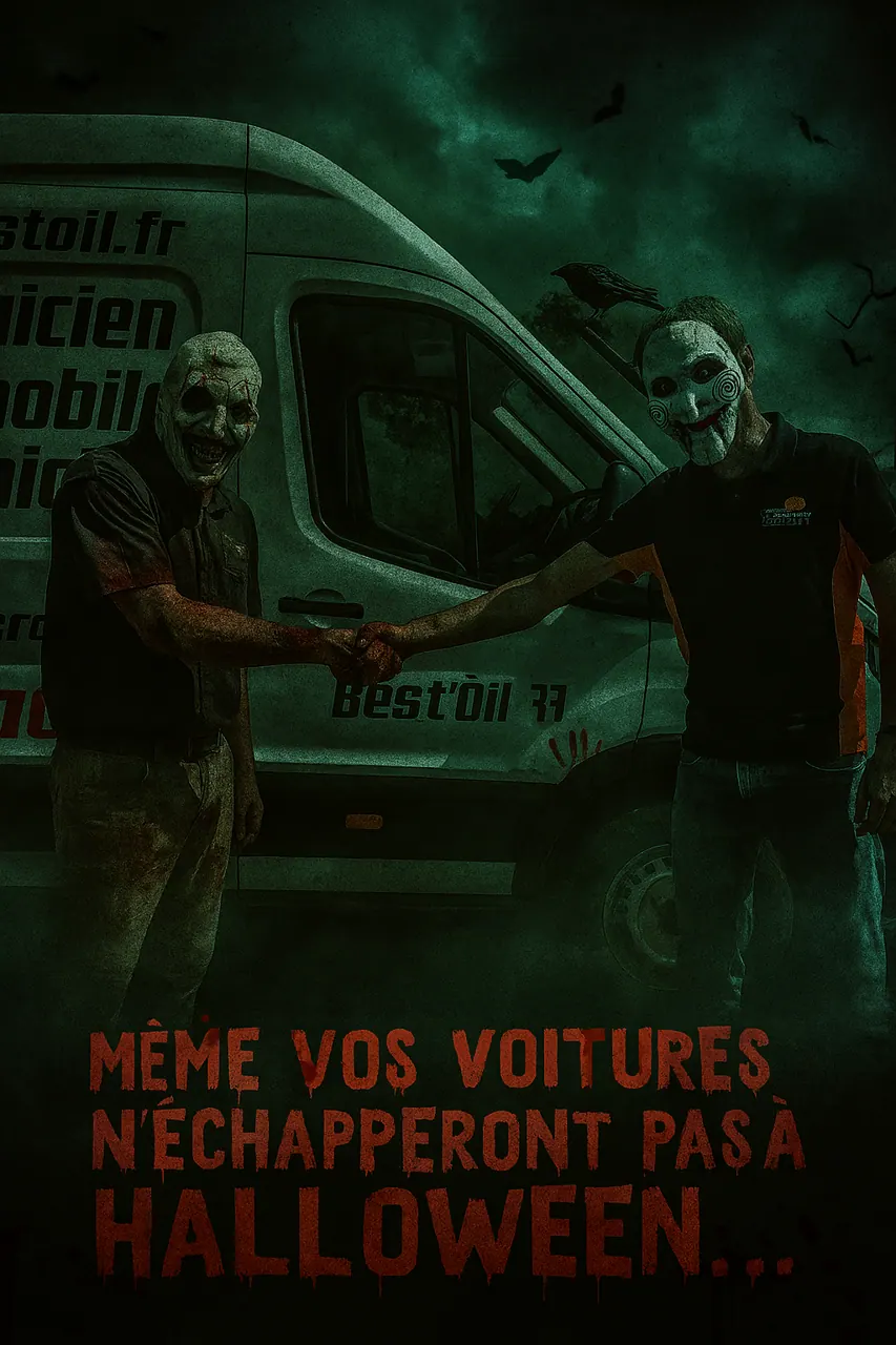 VOS VOITURES N’ÉCHAPPERONT PAS À HALLOWEEN…
