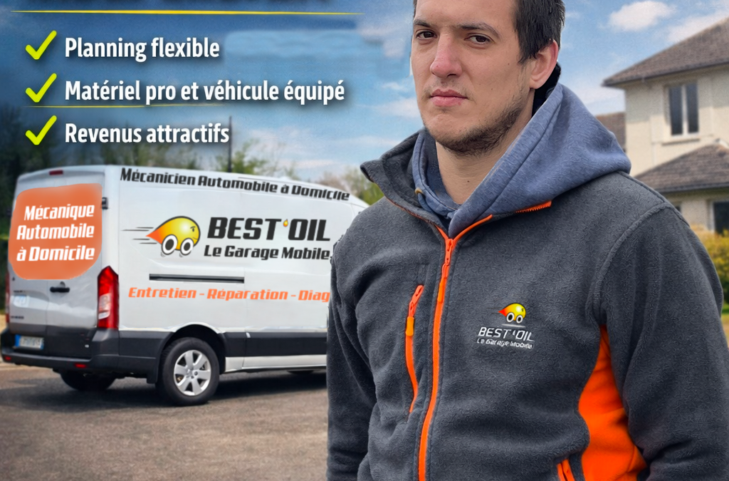 Campagne de recrutement de mécaniciens mobile chez Best'Oil.