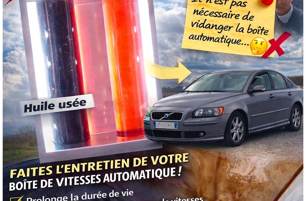 Pourquoi vidanger sa boîte automatique, conseils et précisions.