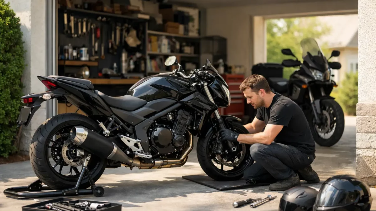 Garage moto à domicile, vraie opportunité ?