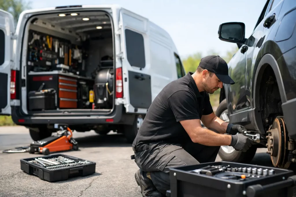 Guide statut juridique garage mobile