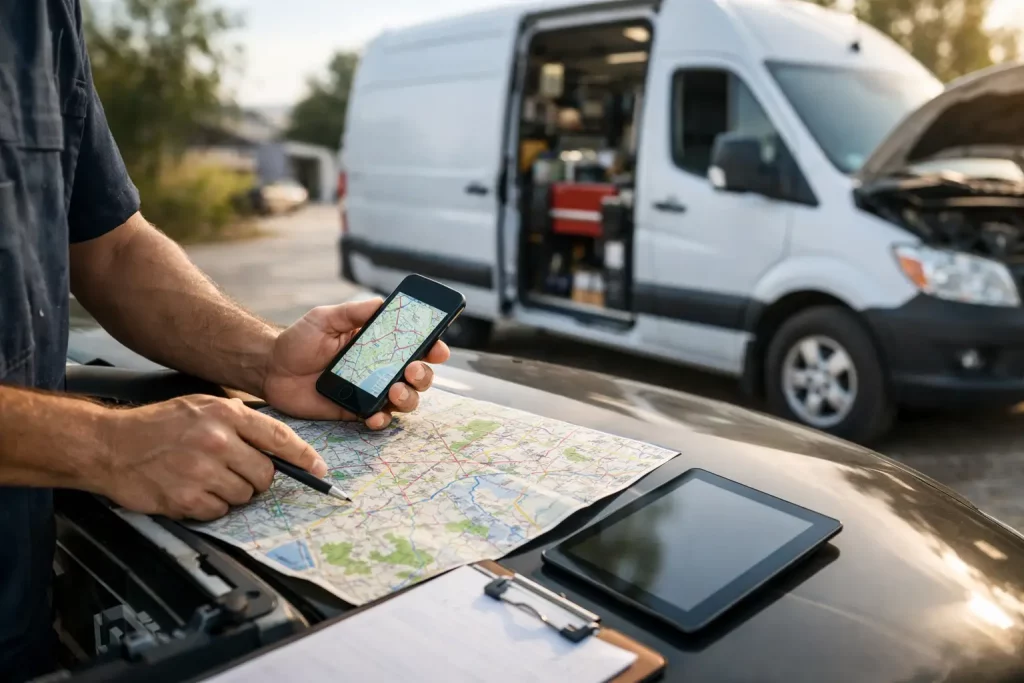Comment organiser les tournées d’un garage mobile