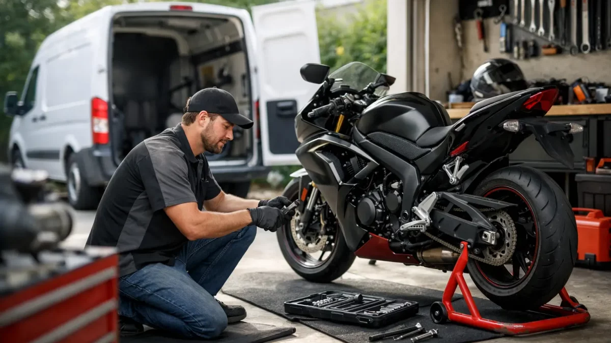 Créer son activité de mécanique moto à domicile