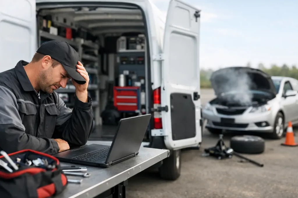 Erreurs au lancement d’un atelier mobile automobile