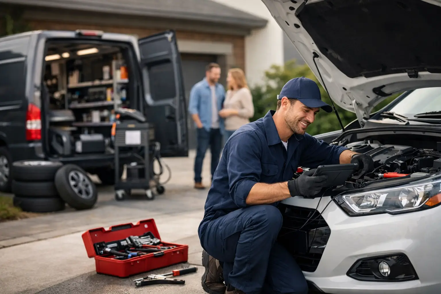 Meilleurs services auto à domicile en 2026