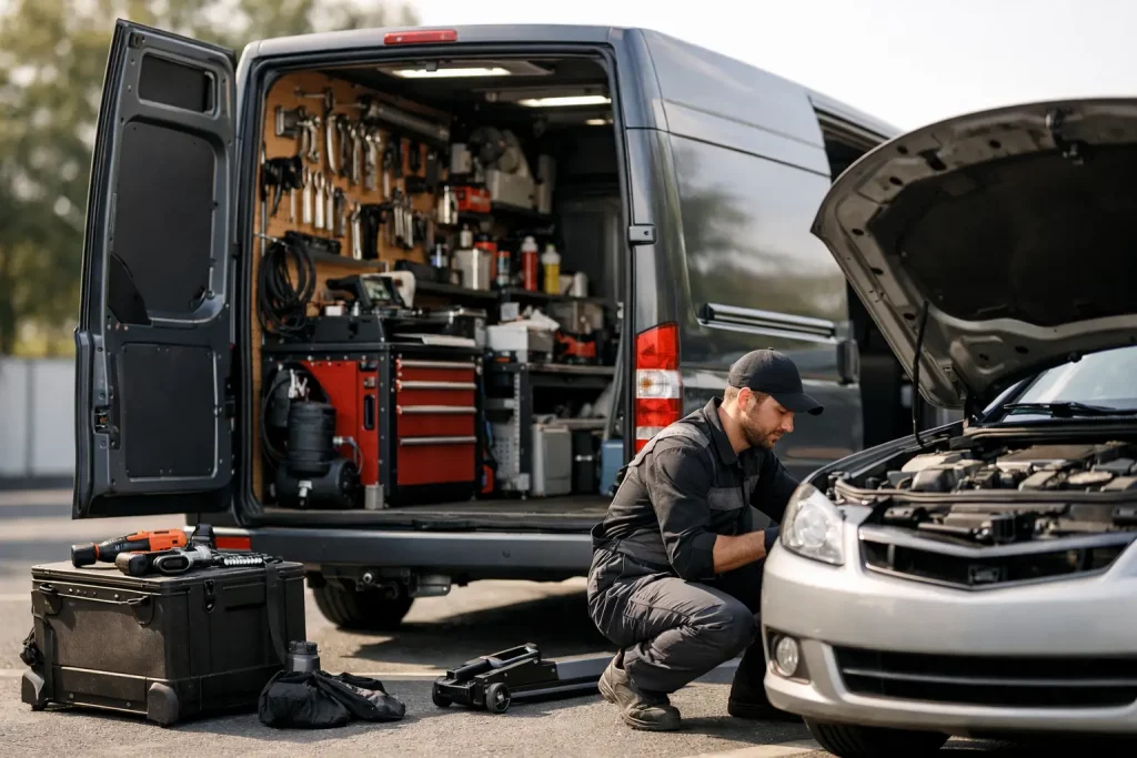 Quelle assurance pour un garage itinérant ?