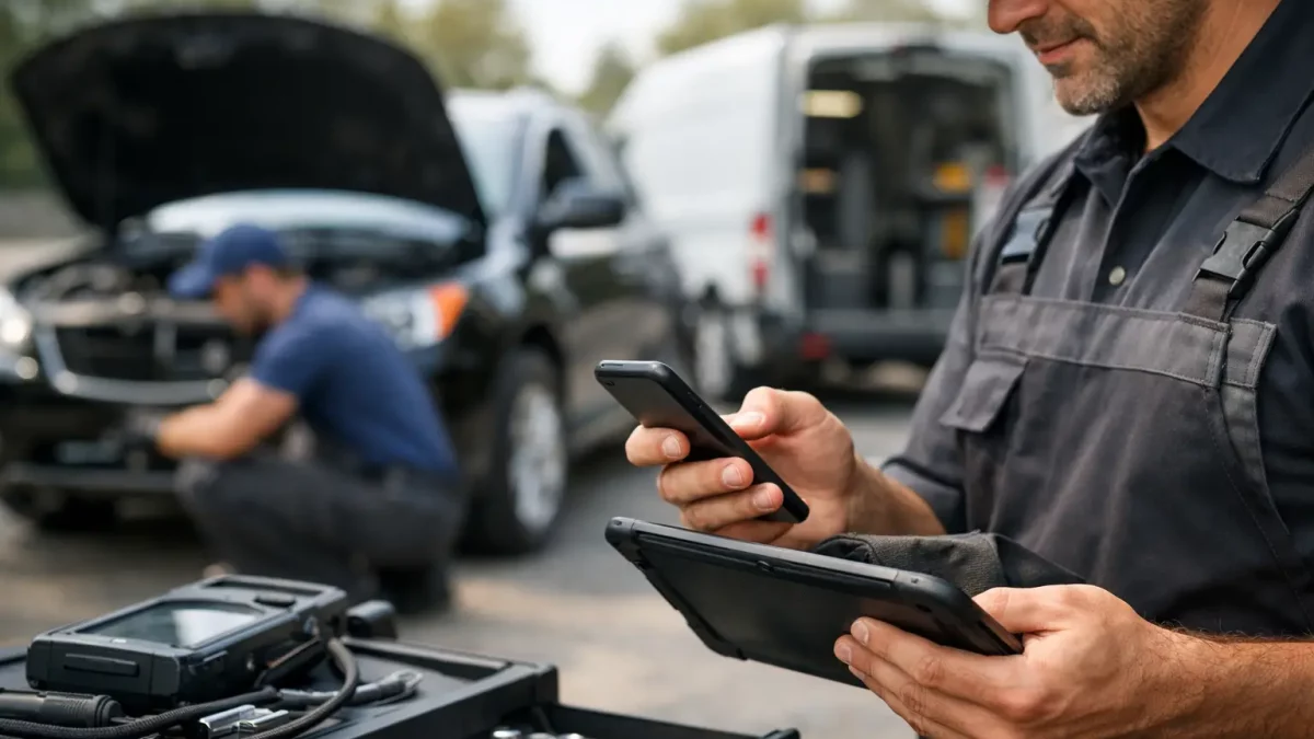 Activité mobile clé en main pour mécaniciens