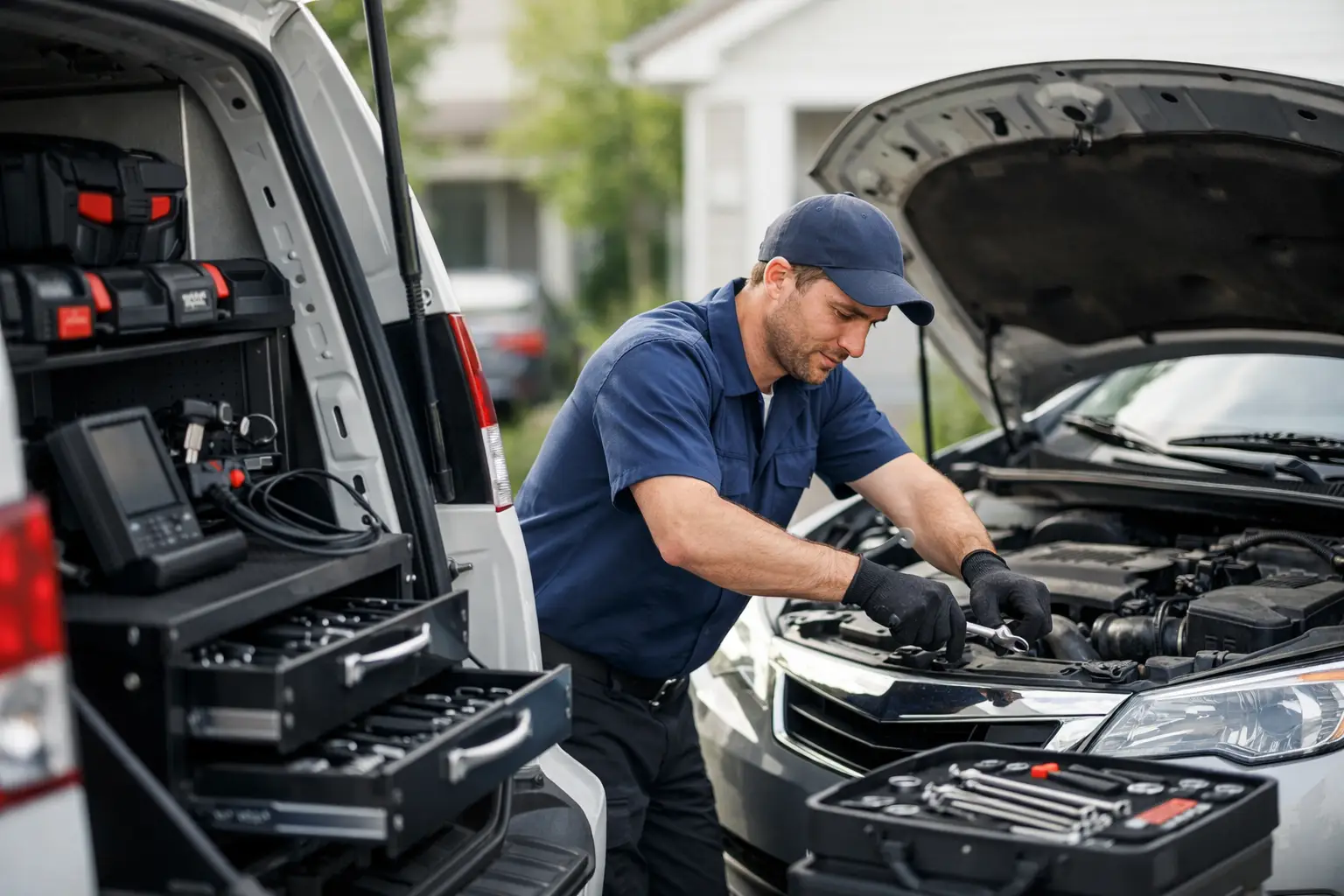 Quel statut pour mécanicien à domicile ?