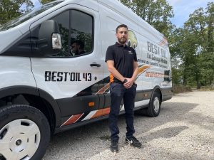 Jason Péroni, mécanicien à domicile Best’Oil à Pont-Salomon en Haute-Loire