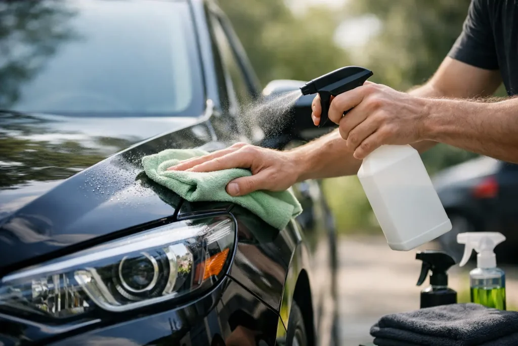 Comment proposer un lavage auto sans eau ?