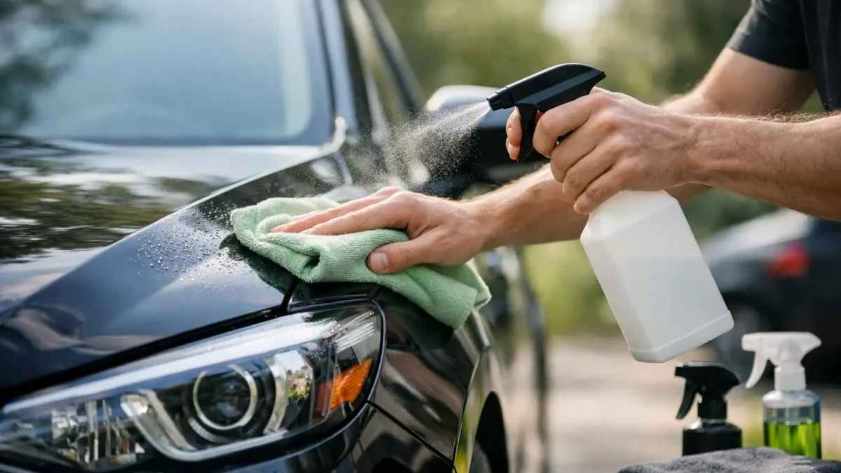 Comment proposer un lavage auto sans eau ?