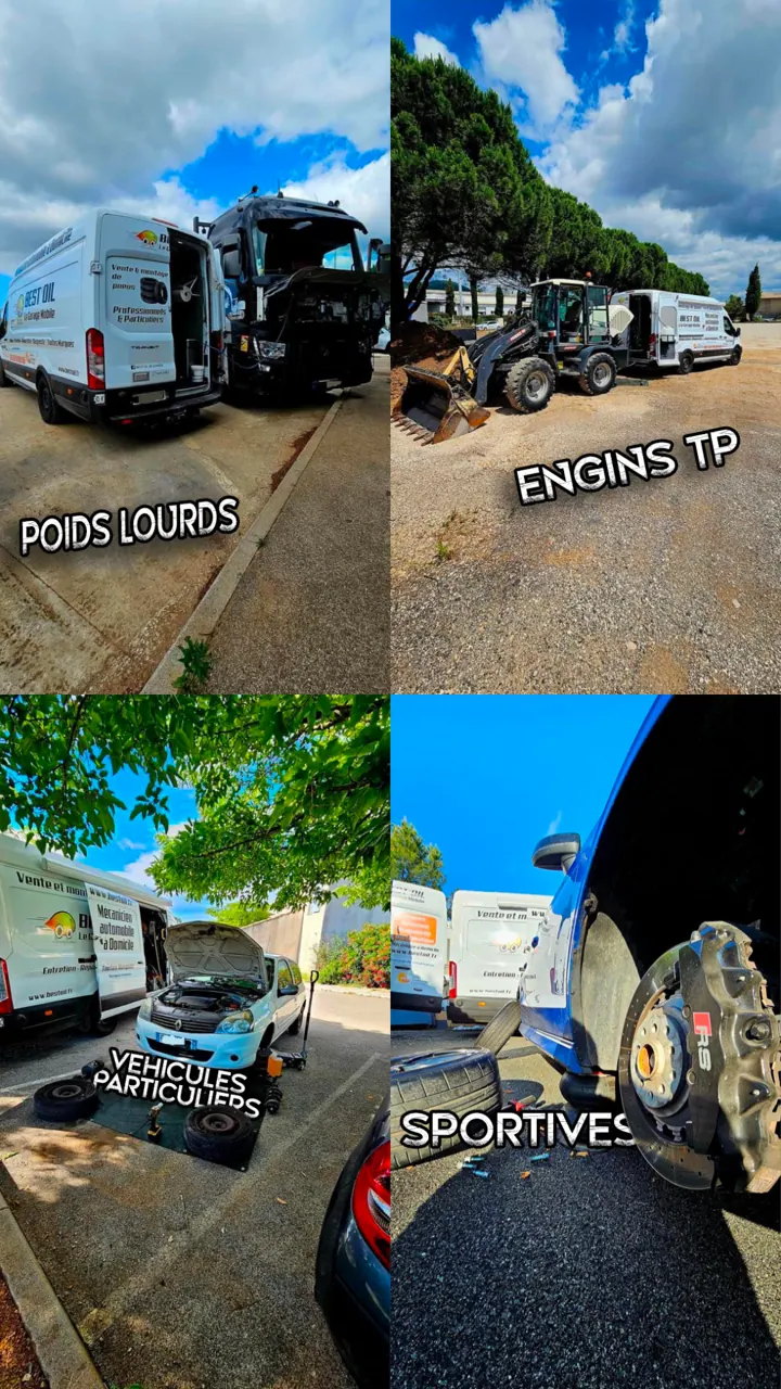 BEST’OIL, C’EST TOUT TYPE DE VÉHICULES !