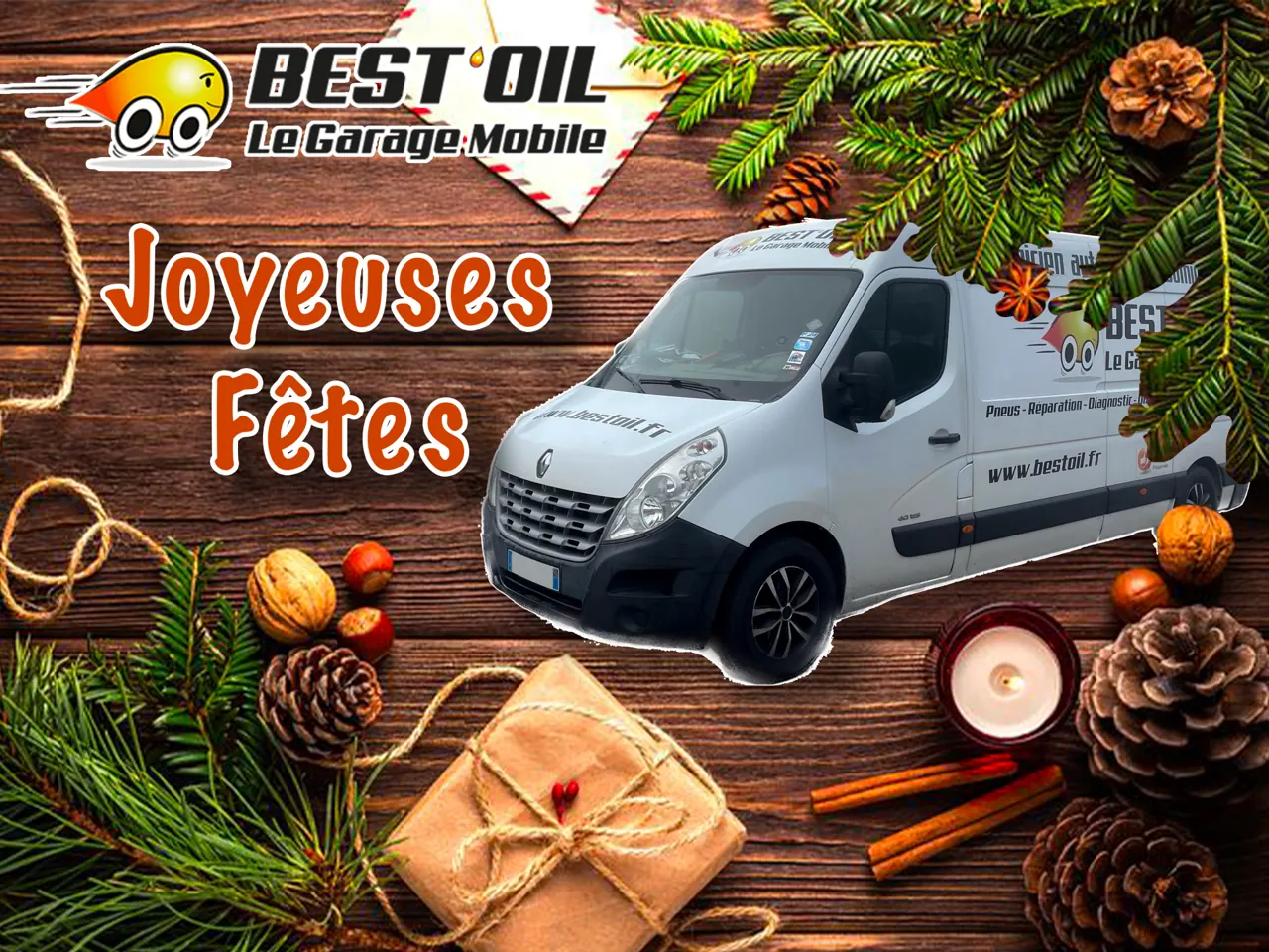 BEST’OIL vous souhaite de bonnes fêtes !